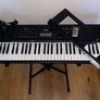 Yamaha PSR E273 Portable Keyboard with accessories, Black. Like NEW, never played. Image 6