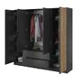 Wardrobe Nelly 4D Graphite Image 3