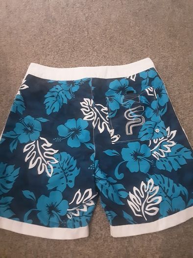 Short  ..  Summer Swim Shorts "Sneaker Freak" Colour: Blue .. Size: Medium
