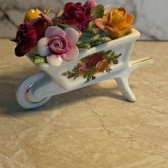 Bone China Wheelbarrow