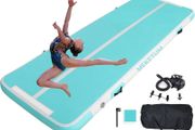 Air Track Artistic Gymnastics Mat 2 3 4 5 6 Metres 10/20 cm Thick Home Gymnastics Mattress/Yoga/Training/Cheerleading/Fun Water with Electric Pump