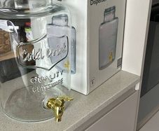 Glass Drink Dispenser