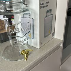Glass Drink Dispenser