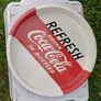 Coca Cola,advertising metal drinks tray ,,nice condition, buyer collects or pays postage thank you, sold as seen ,see pictures for condition Image 4