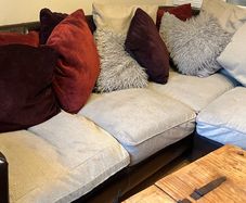 L shaped couch