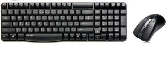 New 2.4GHz Pro Wireless Keyboard & Mouse Set