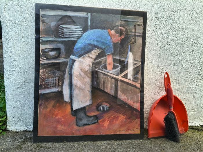 Painting by Mick O'Keefe