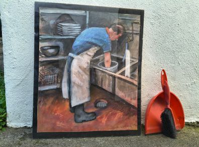 Painting by Mick O'Keefe