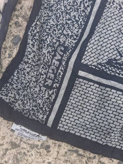 2 X Jaeger Vintage Italian Silk Scarves