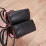 Schuh Black Vegan Leather Strappy Platform Block Heel Sandals 6UK/39EU Image 6