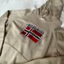 Gorgeous beige Napapijri Bory Logo hoodie Size Medium Image 2