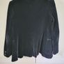 Vintage Black Velvet Jacket UK8 Image 2