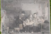 Antique The Cut Finger 1840 by David Wilkie Antique Print | Antico Gallery