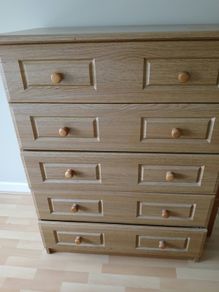 Drawer and side locker