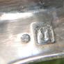 Vintage  Silver Plate Round Serving Tray 10" Scroll Rim Image 8