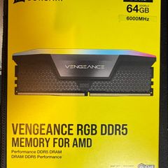 64gb Corsair Vengeance Rgb (2x32gb) Ddr5-6000 Cl30 Expo + Xmp