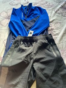 Boys sports zip top and shorts