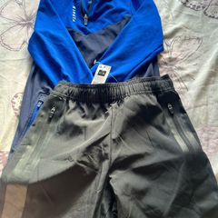 Boys sports zip top and shorts
