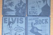 Elvis Presley Vintage Slate Coaster Set