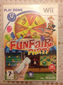 Empty Wii case for Funfair Party