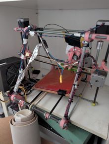 3d printer - old school rep rap prusa 3