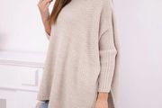 premium quality sweater with turtleneck size uni fits all