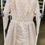 1940's Satin and Lace Dress Image 3