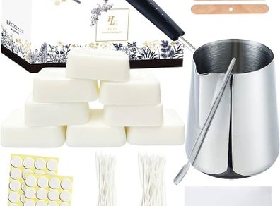 SALE | Candle Making Kit,Candle Making Supplies Include Soy Wax for Candle Making,Candle Wax Melting Pot,Magic Paper,Candle Wicks and More-Full Candle Making Kits for Adults Beginner,Make Your Own Candles