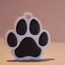 Personalised 3D Printed NFC Smart Pet Tag / Keychain Image 6