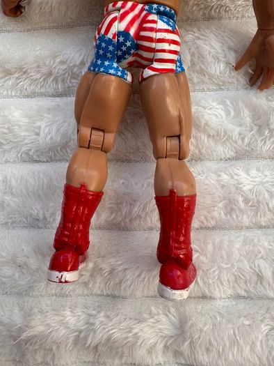 2000 WWF Jakks Pacific Titantron Live Ringside Chaos Series 1 Kurt Angle Used Dirty Damaged approx. 17 cm. Please see photos