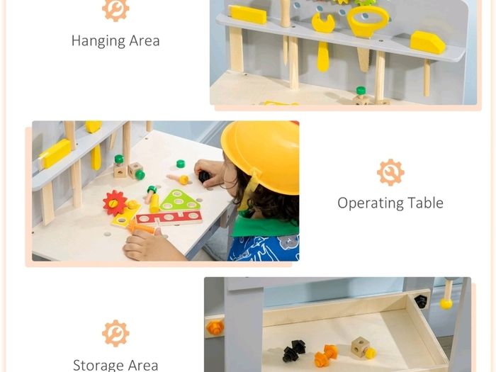 kids workbench playset
