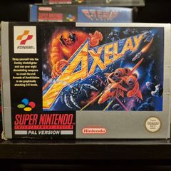 Axelay Box Only (SNES)