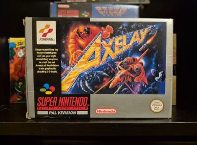Axelay Box Only (SNES)