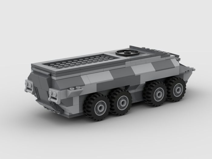 Lego Military APC MOC Instructions