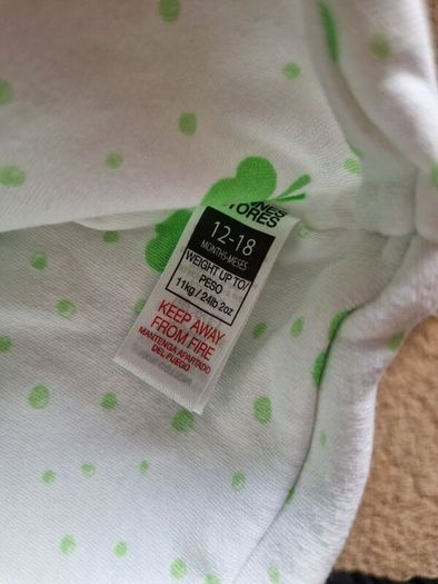 New St Patrick's Day Pj/onesie 12-18M