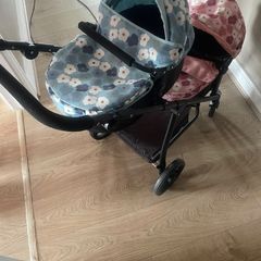 dolls double pram