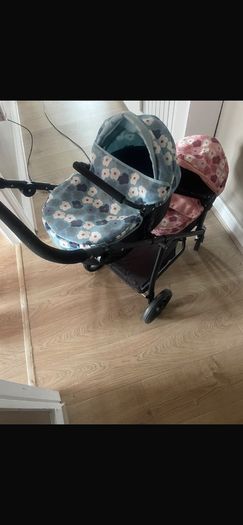 dolls double pram
