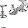 2 Sets of Bristan 1901 Bathroom Taps Image 2