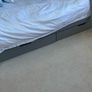 Grey Double and single bunk bed with two large storage drawers Image 9