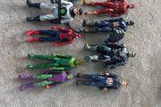 8 x Marvel Superhero and Villain figures