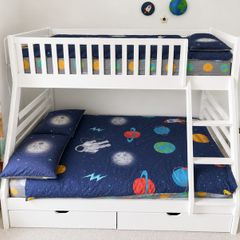 Triple Bunk Double and Single Kids Bed