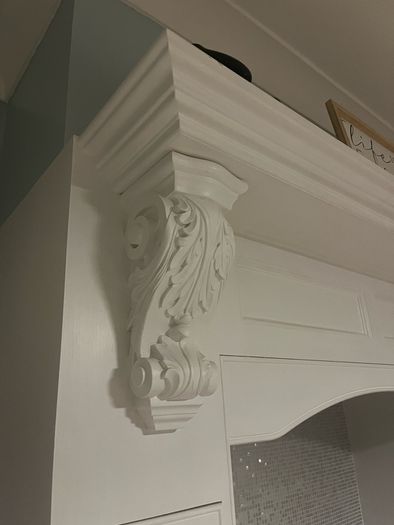 Solid wood in frame kitchen