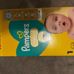 80 pampers diapers size 1