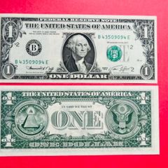 USA  1 Dollar 1974  LETTER  ( B 2 )  New  York. ( Uncirculated )