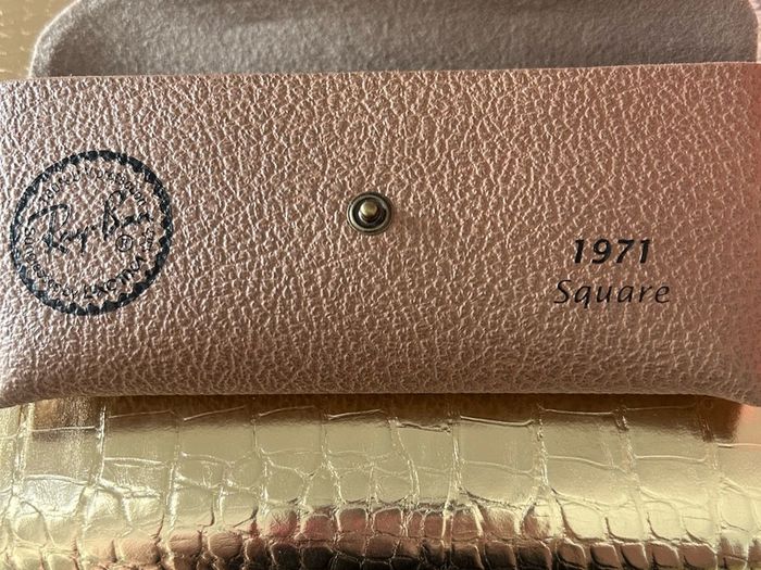 Ray-Ban Square 1971 Gold