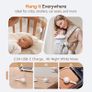 Dreamegg Portable White Noise Machine for Baby with Night Light, Beige | 19 Soothing Sounds, Nursery Night Light Image 2