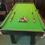 6ft x 3ft Custom-Built Snooker / Pool Table - Cues, Balls & Accessories Image 2