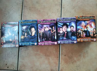 Andromeda Complete Series 1-5 Boxset Dvd Collection Season 1 2 3 4 5