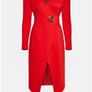 Karen millen red dress Image 2