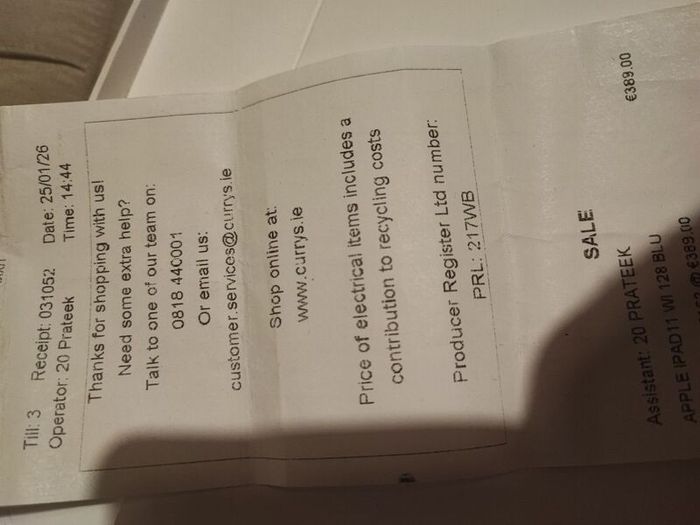 Apple Ipad A11